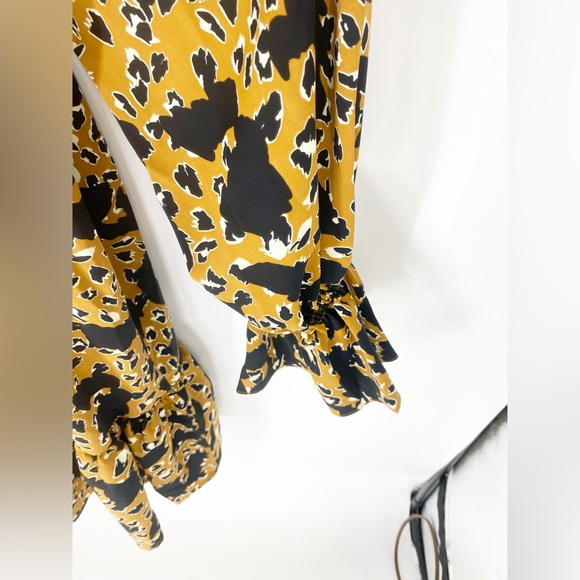 Eloquii Cheetah Printed MIDI Dress Sz 22 - Picture 6 of 8